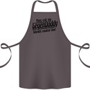 Legendaddy Funny Father's Day Daddy Cotton Apron 100% Organic Dark Grey