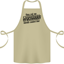Legendaddy Funny Father's Day Daddy Cotton Apron 100% Organic Khaki