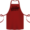 Legendaddy Funny Father's Day Daddy Cotton Apron 100% Organic Maroon