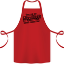Legendaddy Funny Father's Day Daddy Cotton Apron 100% Organic Red