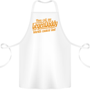 Legendaddy Funny Father's Day Daddy Cotton Apron 100% Organic White