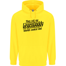 Legendaddy Funny Father's Day Daddy Mens 80% Cotton Hoodie Yellow
