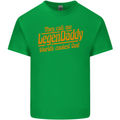 Legendaddy Funny Father's Day Daddy Mens Cotton T-Shirt Tee Top Irish Green