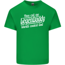 Legendaddy Funny Father's Day Daddy Mens Cotton T-Shirt Tee Top Irish Green