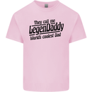 Legendaddy Funny Father's Day Daddy Mens Cotton T-Shirt Tee Top Light Pink