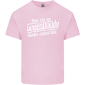 Legendaddy Funny Father's Day Daddy Mens Cotton T-Shirt Tee Top Light Pink