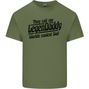 Legendaddy Funny Father's Day Daddy Mens Cotton T-Shirt Tee Top Military Green