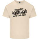 Legendaddy Funny Father's Day Daddy Mens Cotton T-Shirt Tee Top Natural