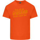 Legendaddy Funny Father's Day Daddy Mens Cotton T-Shirt Tee Top Orange