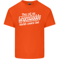 Legendaddy Funny Father's Day Daddy Mens Cotton T-Shirt Tee Top Orange