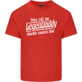Legendaddy Funny Father's Day Daddy Mens Cotton T-Shirt Tee Top Red