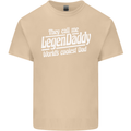 Legendaddy Funny Father's Day Daddy Mens Cotton T-Shirt Tee Top Sand