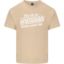Legendaddy Funny Father's Day Daddy Mens Cotton T-Shirt Tee Top Sand