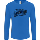 Legendaddy Funny Father's Day Daddy Mens Long Sleeve T-Shirt Royal Blue