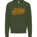 Legendaddy Funny Father's Day Daddy Mens Sweatshirt Jumper Forest Green