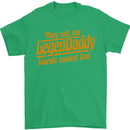 Legendaddy Funny Father's Day Daddy Mens T-Shirt Cotton Gildan Irish Green