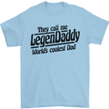 Legendaddy Funny Father's Day Daddy Mens T-Shirt Cotton Gildan Light Blue