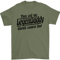 Legendaddy Funny Father's Day Daddy Mens T-Shirt Cotton Gildan Military Green
