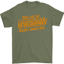 Legendaddy Funny Father's Day Daddy Mens T-Shirt Cotton Gildan Military Green