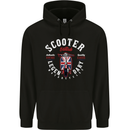 Legendary British Scooter Motorcycle MOD Childrens Kids Hoodie Black