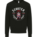 Legendary British Scooter Motorcycle MOD Kids Sweatshirt Jumper Black