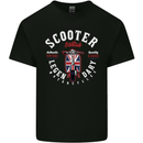 Legendary British Scooter Motorcycle MOD Kids T-Shirt Childrens Black
