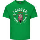 Legendary British Scooter Motorcycle MOD Kids T-Shirt Childrens Irish Green