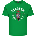Legendary British Scooter Motorcycle MOD Mens Cotton T-Shirt Tee Top Irish Green