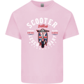 Legendary British Scooter Motorcycle MOD Mens Cotton T-Shirt Tee Top Light Pink