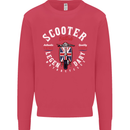Legendary British Scooter Motorcycle MOD Mens Sweatshirt Jumper Heliconia