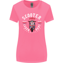Legendary British Scooter Motorcycle MOD Womens Wider Cut T-Shirt Azalea