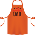 Legendary Dad Fathers Day Cotton Apron 100% Organic Orange