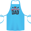 Legendary Dad Fathers Day Cotton Apron 100% Organic Turquoise