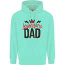 Legendary Dad Fathers Day Mens 80% Cotton Hoodie Peppermint