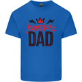 Legendary Dad Fathers Day Mens Cotton T-Shirt Tee Top Royal Blue