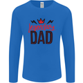 Legendary Dad Fathers Day Mens Long Sleeve T-Shirt Royal Blue