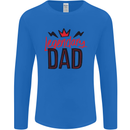 Legendary Dad Fathers Day Mens Long Sleeve T-Shirt Royal Blue