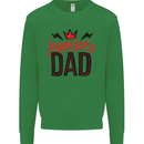 Legendary Dad Fathers Day Mens Sweatshirt Jumper Irish Green