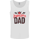 Legendary Dad Fathers Day Mens Vest Tank Top White