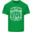 Legendary Motorcycle Riders Motorbike Biker Mens Cotton T-Shirt Tee Top Irish Green