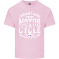 Legendary Motorcycle Riders Motorbike Biker Mens Cotton T-Shirt Tee Top Light Pink