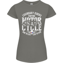 Legendary Motorcycle Riders Motorbike Biker Womens Petite Cut T-Shirt Charcoal