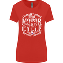 Legendary Motorcycle Riders Motorbike Biker Womens Wider Cut T-Shirt Red