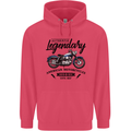 Legendary Motorcycles Biker Cafe Racer Childrens Kids Hoodie Heliconia