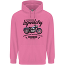 Legendary Motorcycles Biker Cafe Racer Mens 80% Cotton Hoodie Azelea