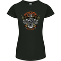 Legendary Motorcycles Motorbike Biker Womens Petite Cut T-Shirt Black
