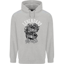 Legendary Shovelhead Motorcycle Biker Childrens Kids Hoodie Sports Grey