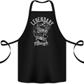 Legendary Shovelhead Motorcycle Biker Cotton Apron 100% Organic Black
