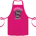 Legendary Shovelhead Motorcycle Biker Cotton Apron 100% Organic Pink