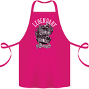 Legendary Shovelhead Motorcycle Biker Cotton Apron 100% Organic Pink